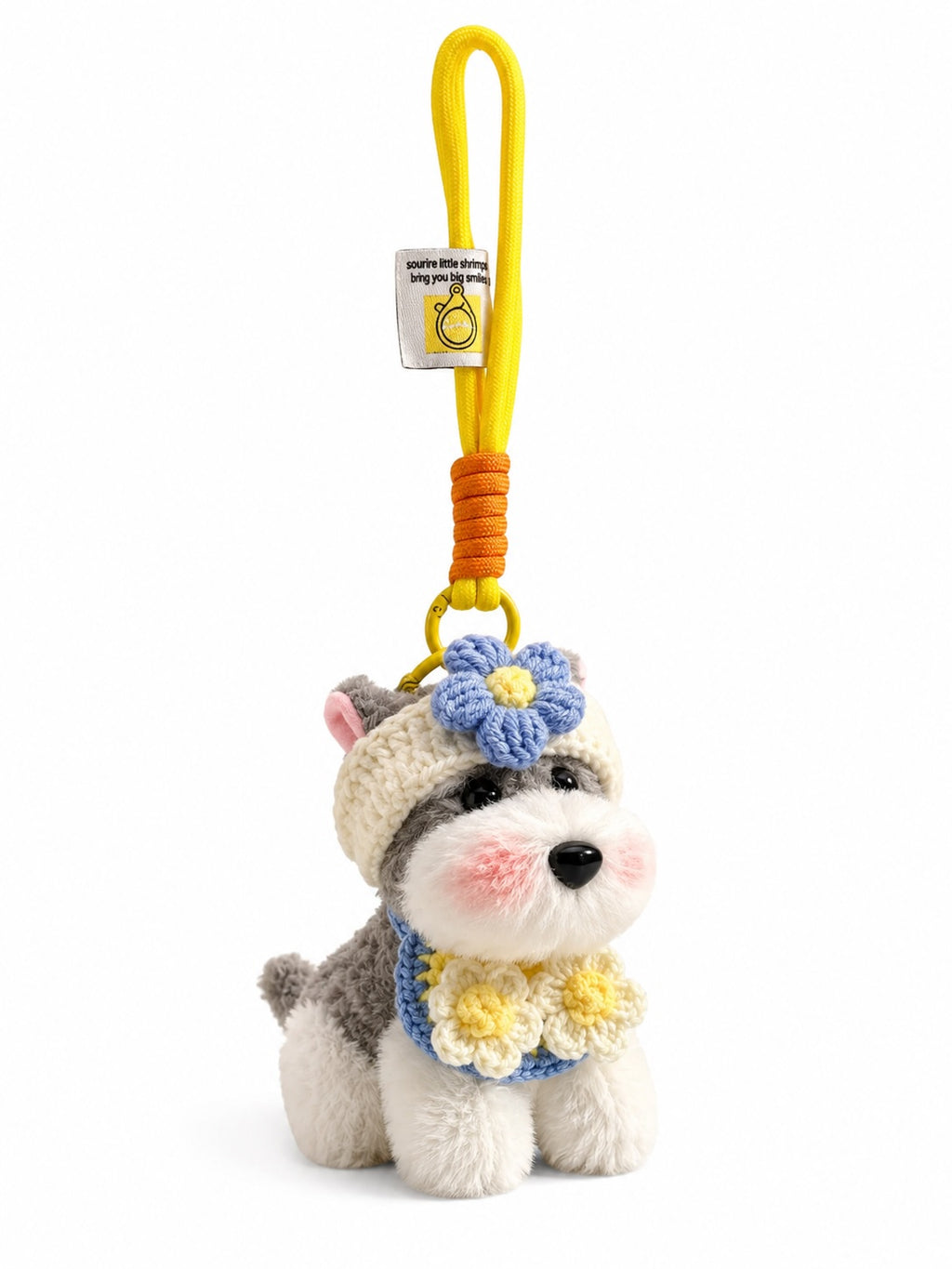Fluffy Puppy Bag Charm