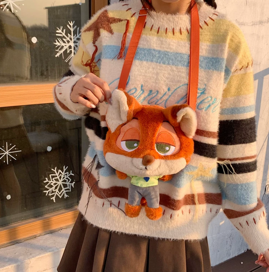 Nick Plush Crossbody Bag