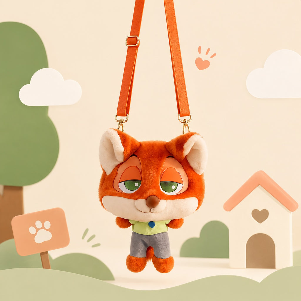Nick Plush Crossbody Bag