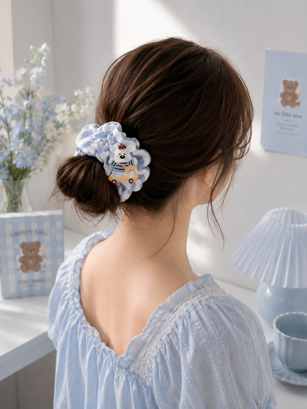 Sweet Puppy Scrunchie