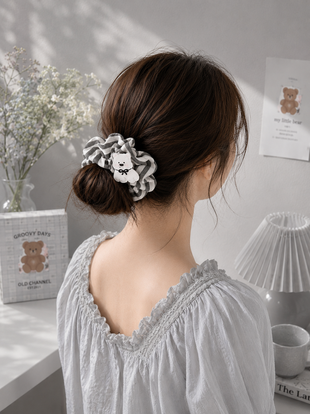 Sweet Puppy Scrunchie