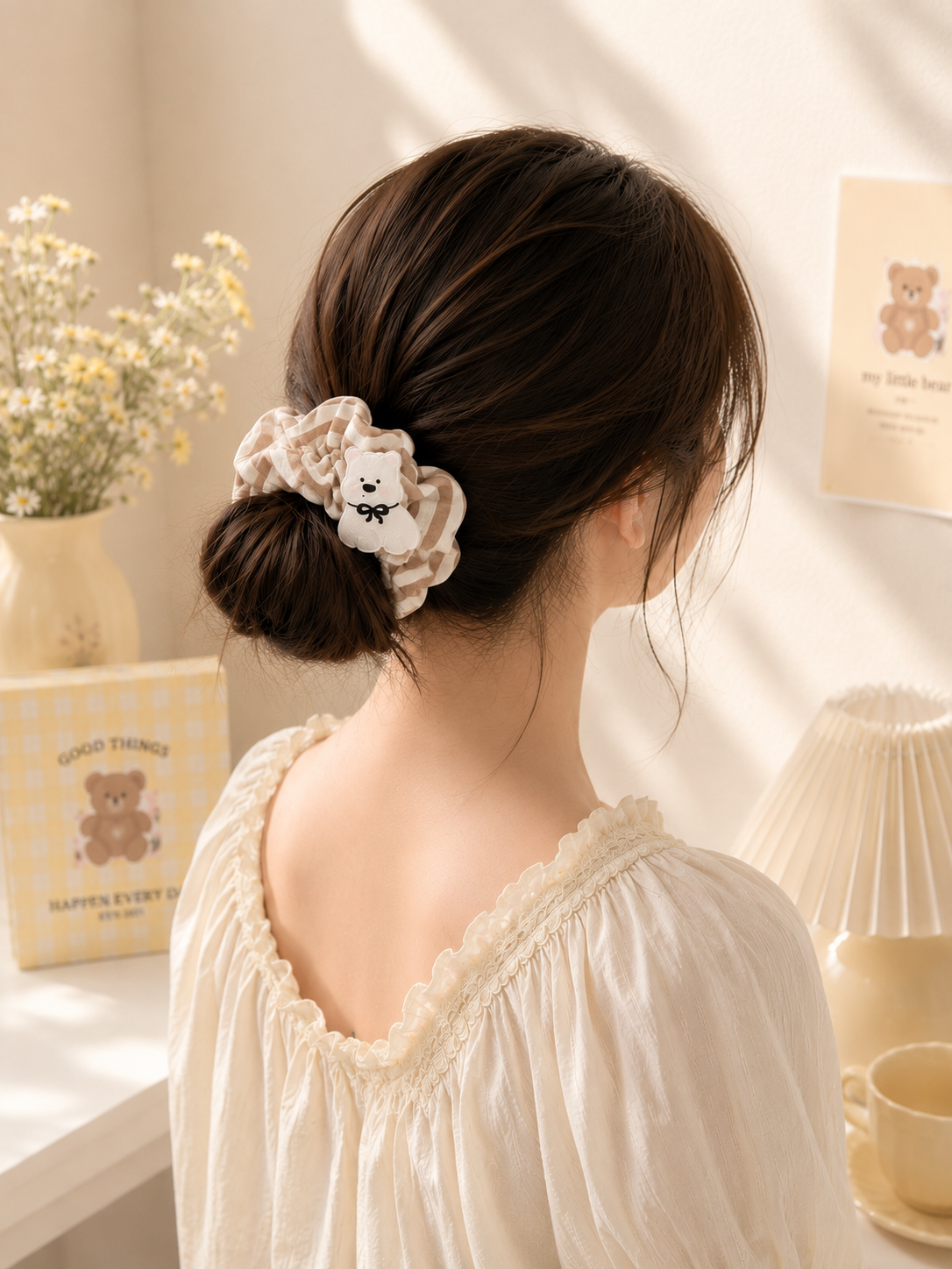 Sweet Puppy Scrunchie