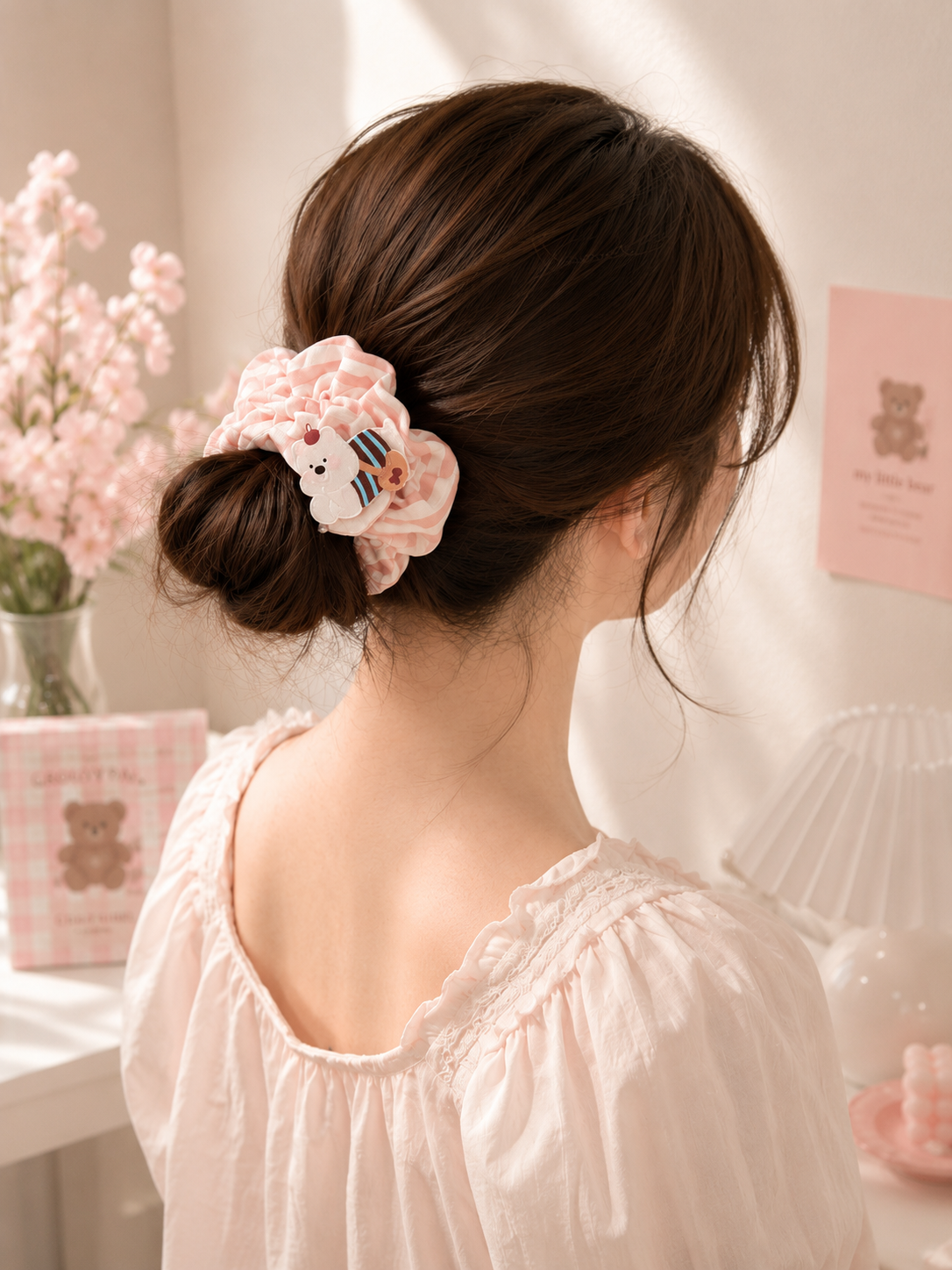 Sweet Puppy Scrunchie