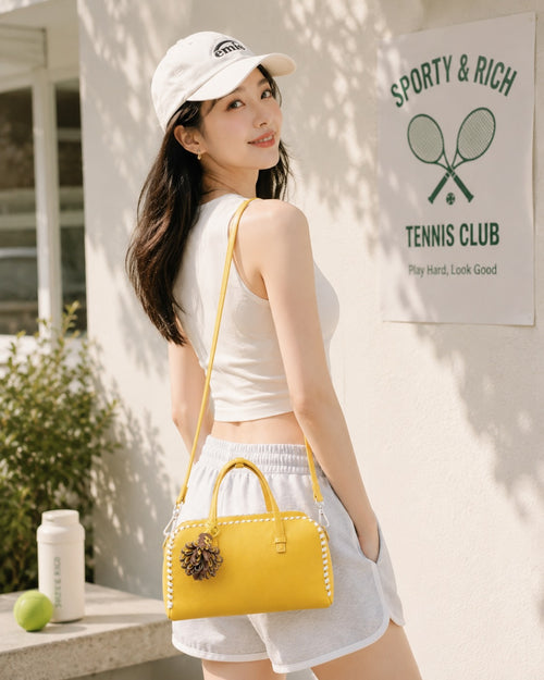 Butter Bloom Boston Bag