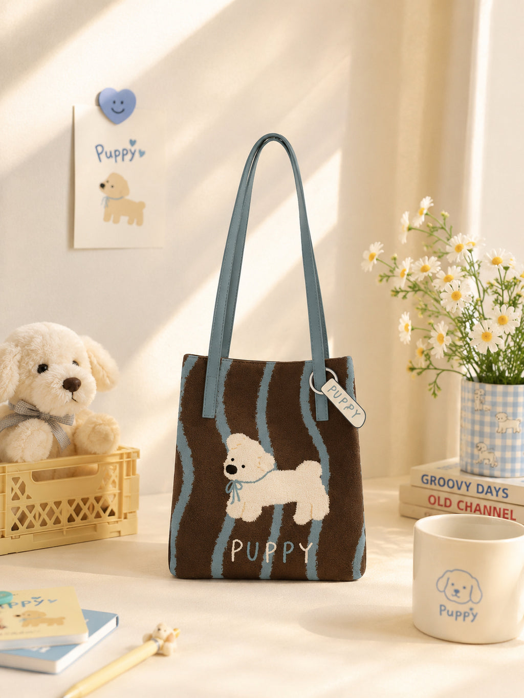 Puppy Love Tote Bag