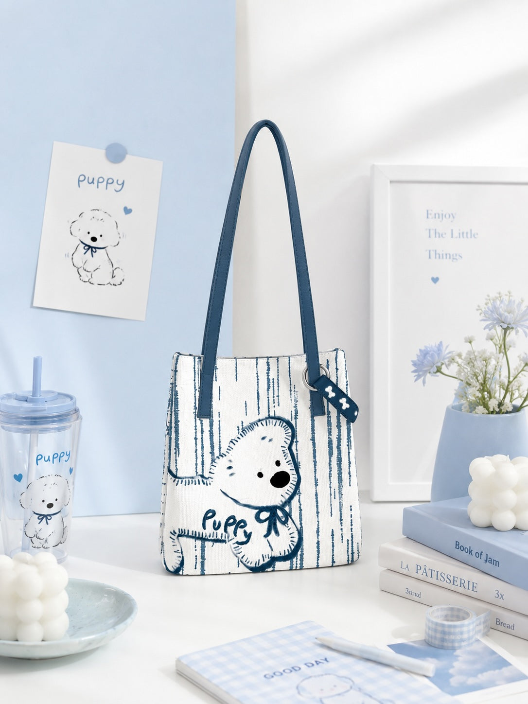 Puppy Love Tote Bag
