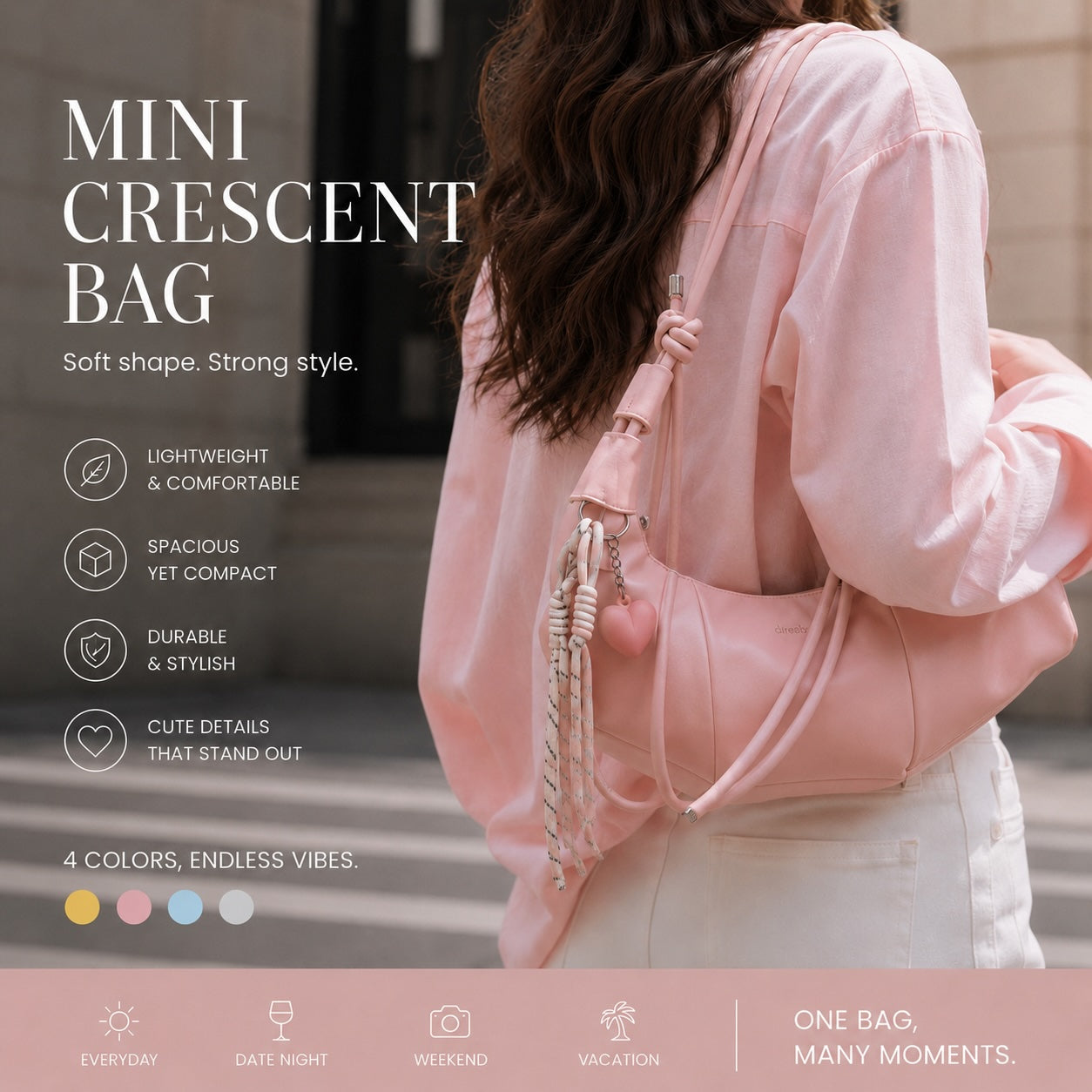 Breeze Crescent Bag